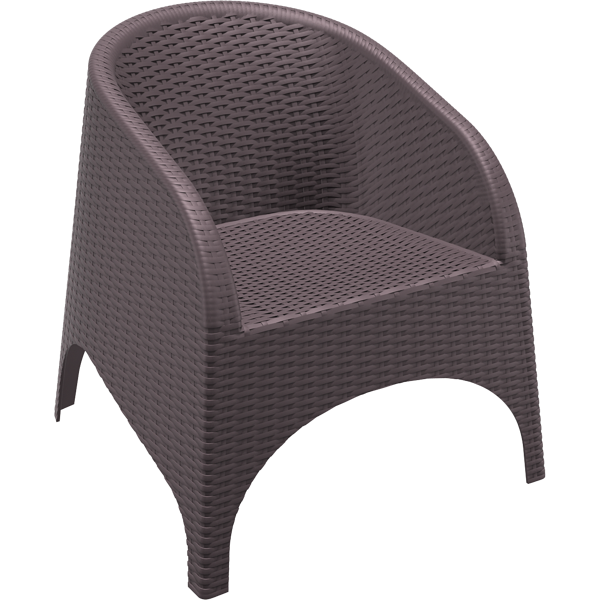 Siesta Aruba Arm Chair - Chocolate