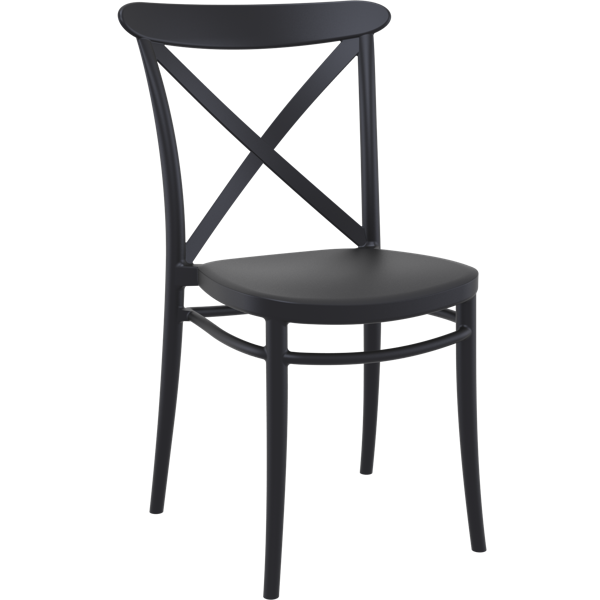 Siesta Cross Chair - Black