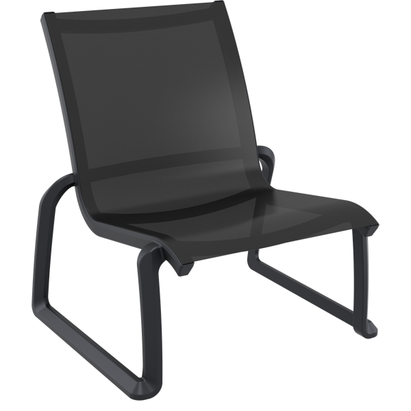 Siesta Pacific Lounge Chair - Black