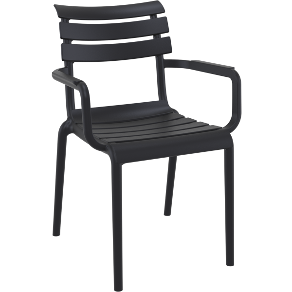 Siesta Paris Arm Chair Black