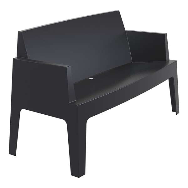 Siesta Box Sofa - Black