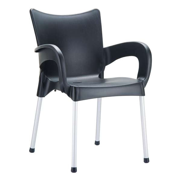 Siesta Romeo Arm Chair - Black