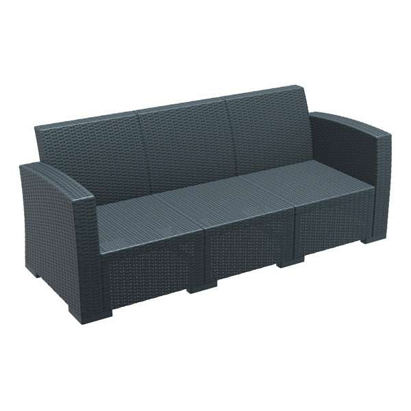 Siesta Monaco Lounge Sofa XL - Anthracite - No cushion