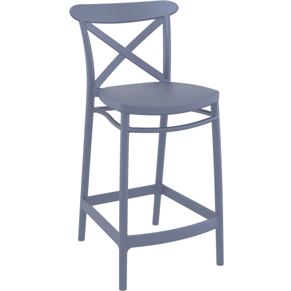 Siesta Cross Bar Stool 65cm (Counter Height)