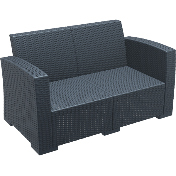Siesta Monaco Lounge Sofa - Anthracite - No cushion