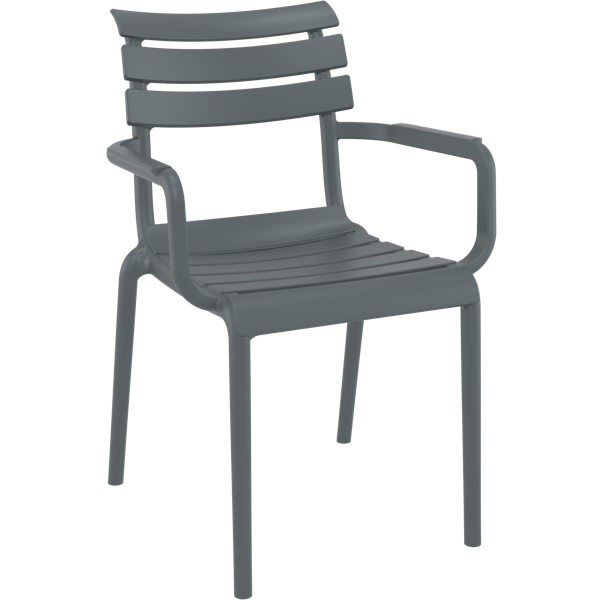 Siesta Paris Arm Chair Dark Grey