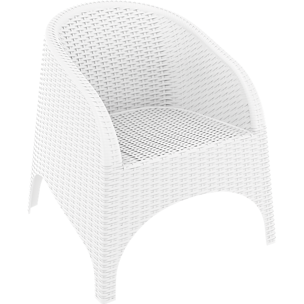 Siesta Aruba Arm Chair - White