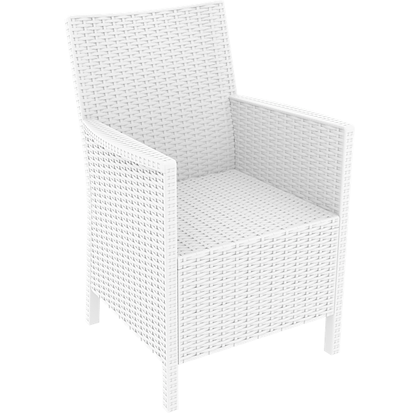 Siesta California Arm Chair - White