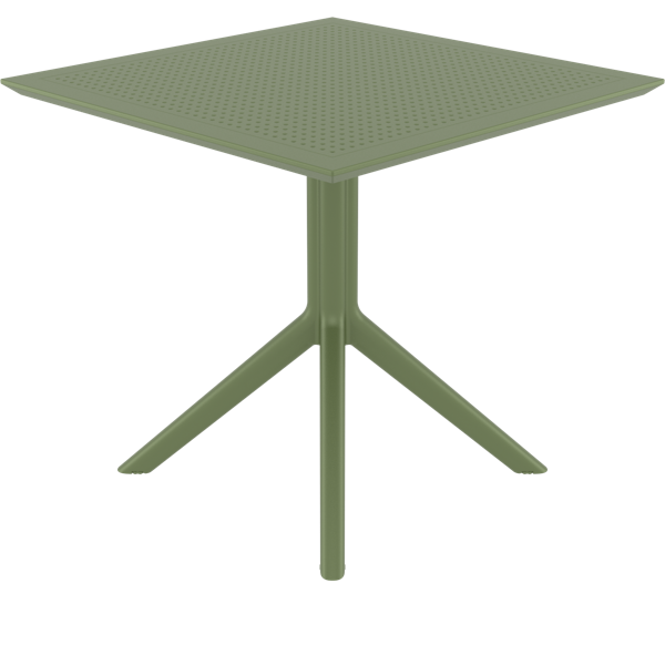 Siesta Sky Table 80 - Olive Green