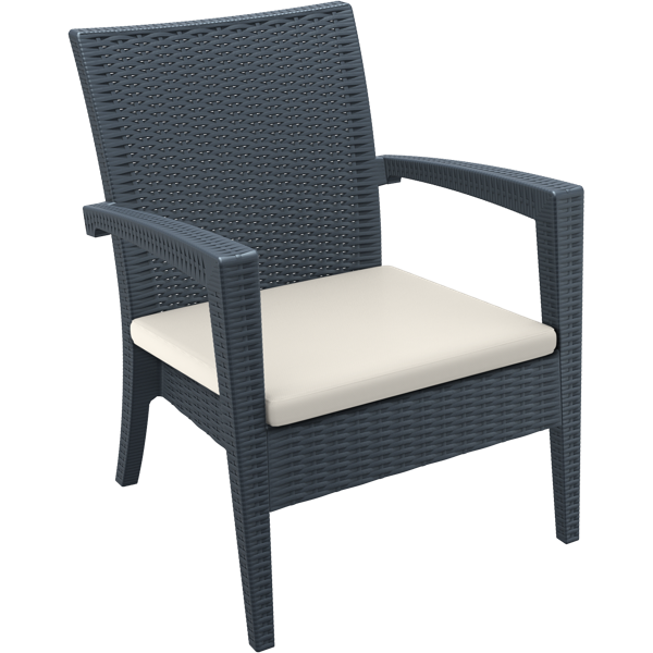 Siesta Miami (Tequila) Lounge Arm Chairs