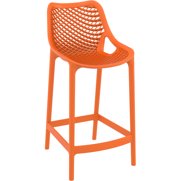Siesta Air Bar Stool  65cm (Counter Height) - Orange