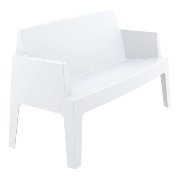 Siesta Box Sofa - White