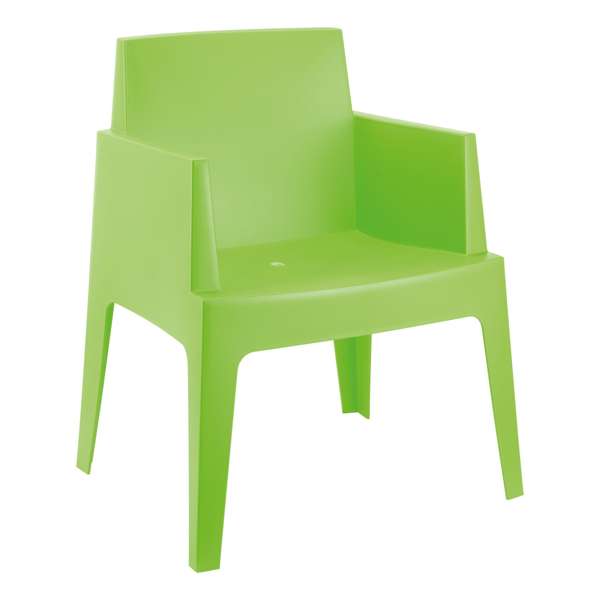 Siesta Box Arm Chair - Green