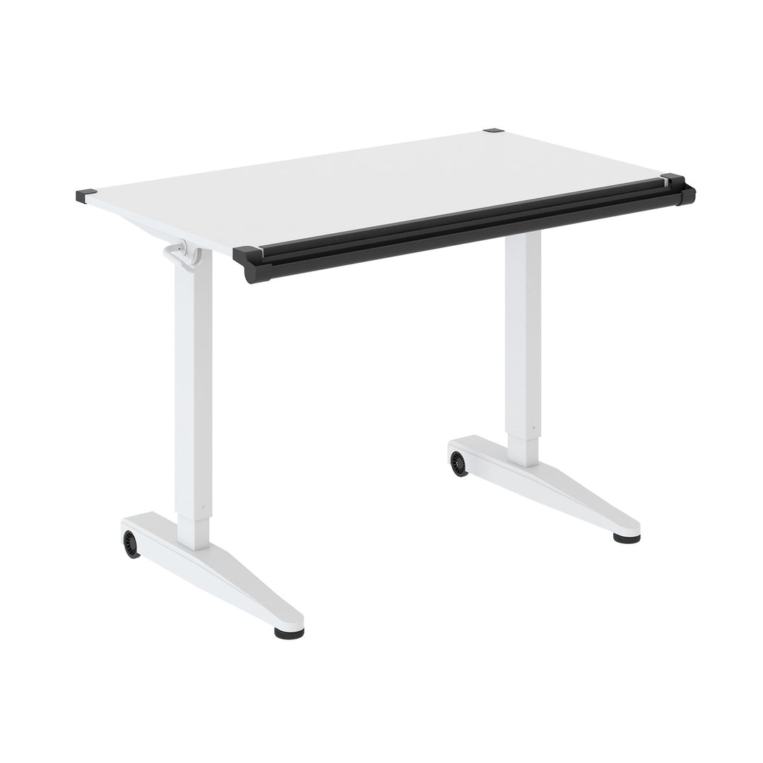 VERSARISE Pneumatic Height Adjustable Flip Drawing/Drafting Table