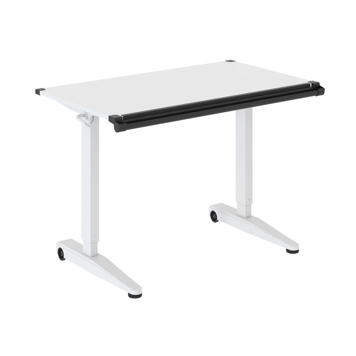 VERSARISE Pneumatic Height Adjustable Flip Drawing/Drafting Table