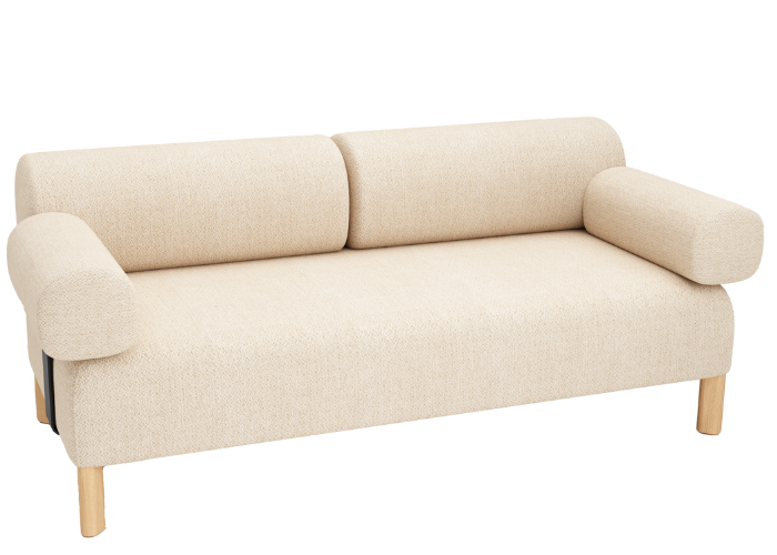 Pebbles 2 Seater + 2 Backrests + 2 Armrests