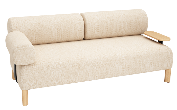 Pebbles 2 Seater + 2 Backrests + 1 Armrest + Table