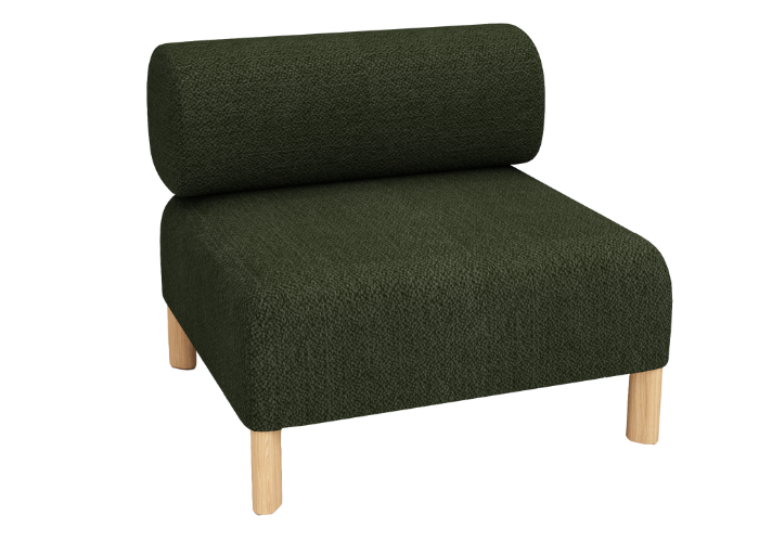 Pebbles Single Seater + 1 Backrest