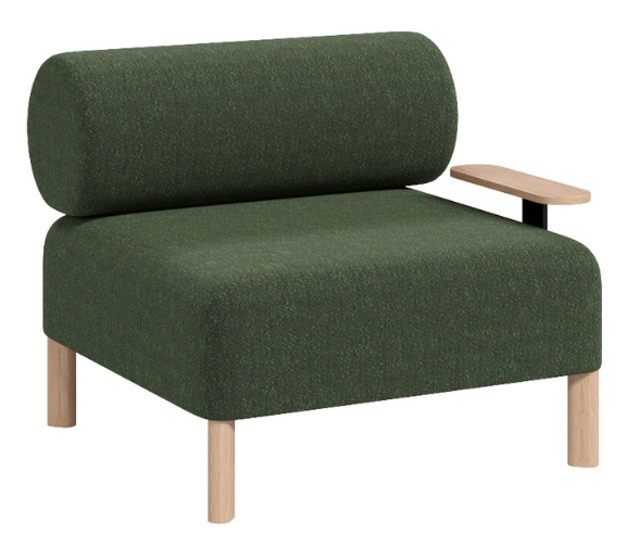Pebbles Single Seater + Side Table