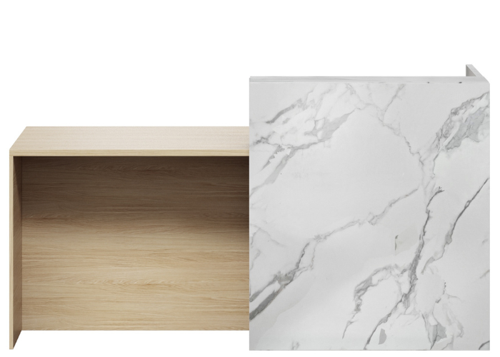 Split Mobility Reception Counter Desk