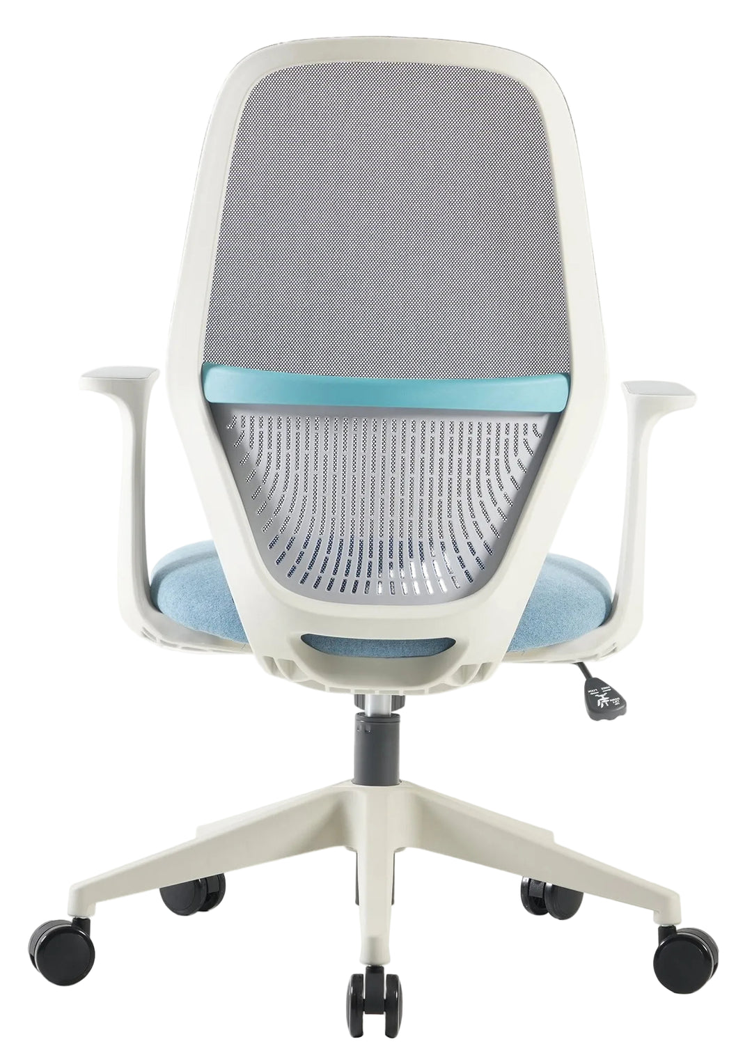 Flower Ergonomic Mesh Gaslift Office Chair Blue