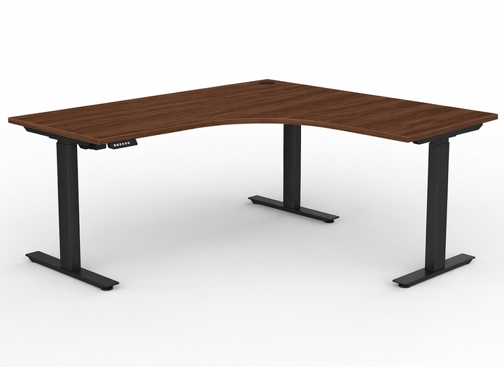 Alpine Electric Height Adjustable Sit Stand Workstation Desk