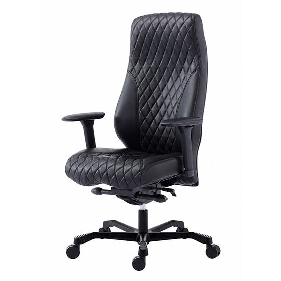 Anolta Executive Black Leather 200kg Chair