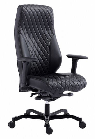 Anolta Executive Black Leather 200kg Chair