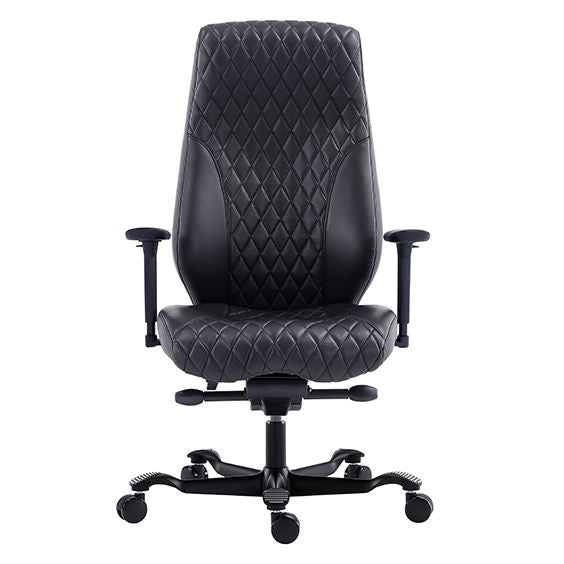 Anolta Executive Black Leather 200kg Chair
