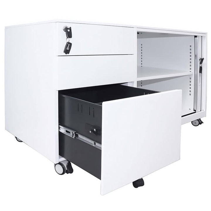 Commercial Mobile Pedestal Storage Caddy