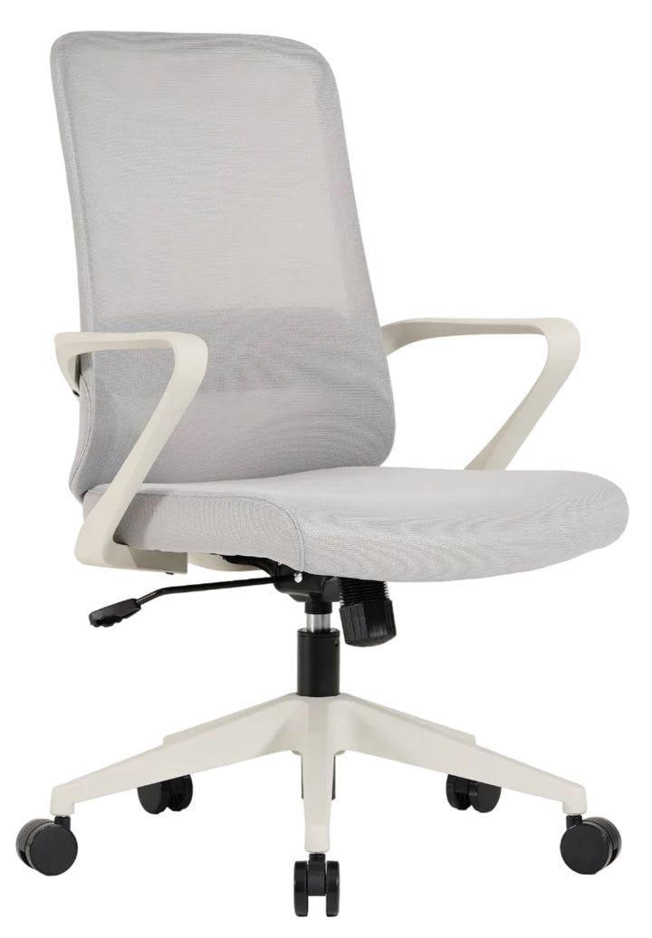 Luna Ergonomic Mesh Gaslift Office Chair White