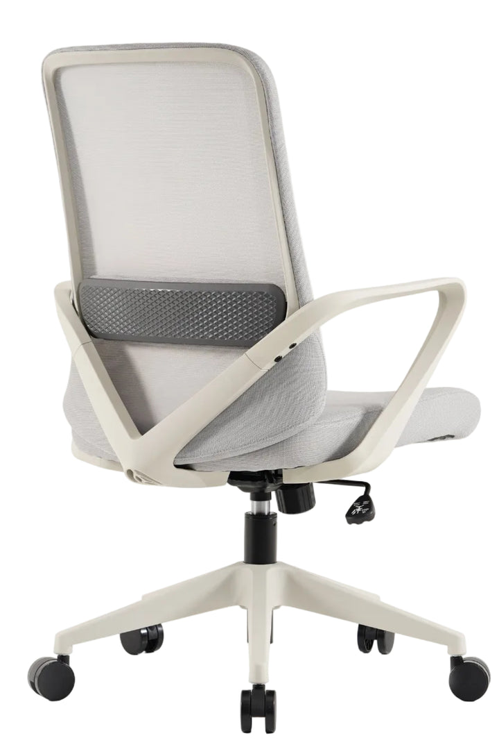 Luna Ergonomic Mesh Gaslift Office Chair White