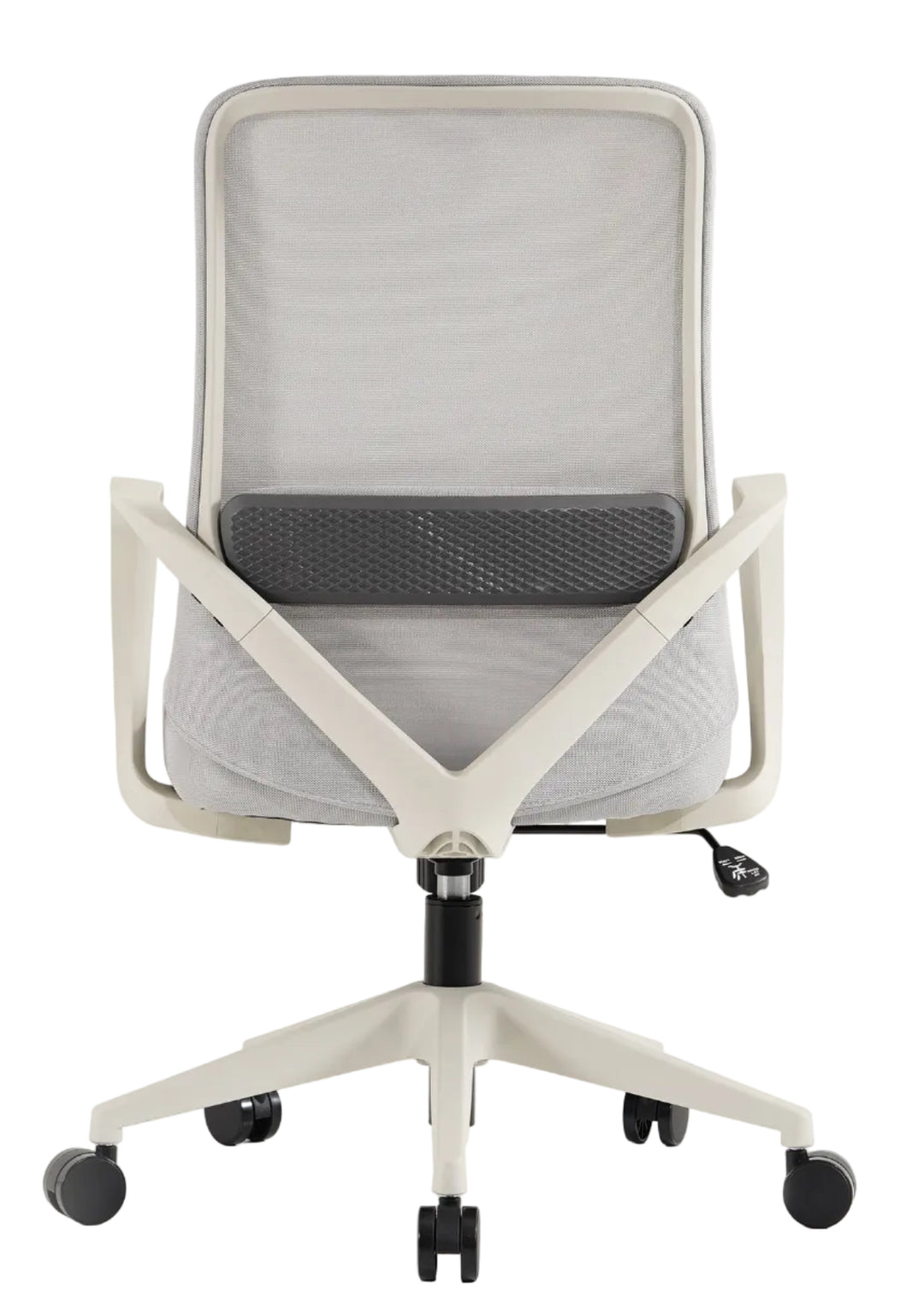 Luna Ergonomic Mesh Gaslift Office Chair White