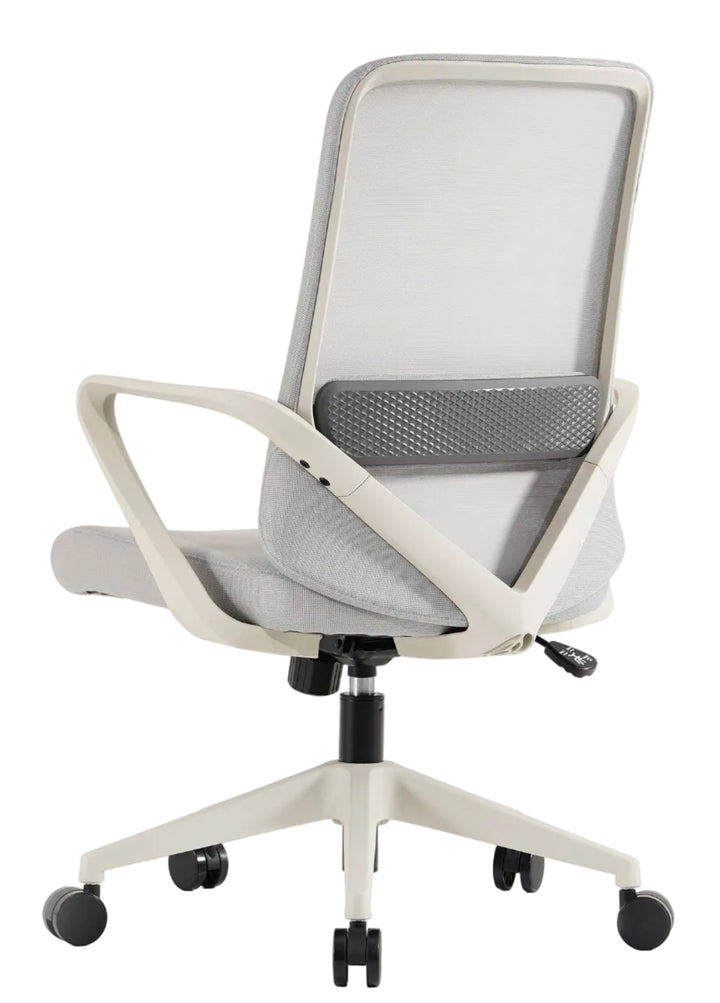 Luna Ergonomic Mesh Gaslift Office Chair White