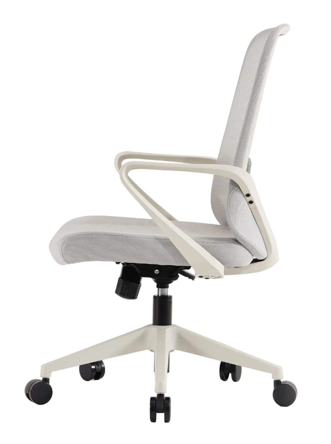 Luna Ergonomic Mesh Gaslift Office Chair White