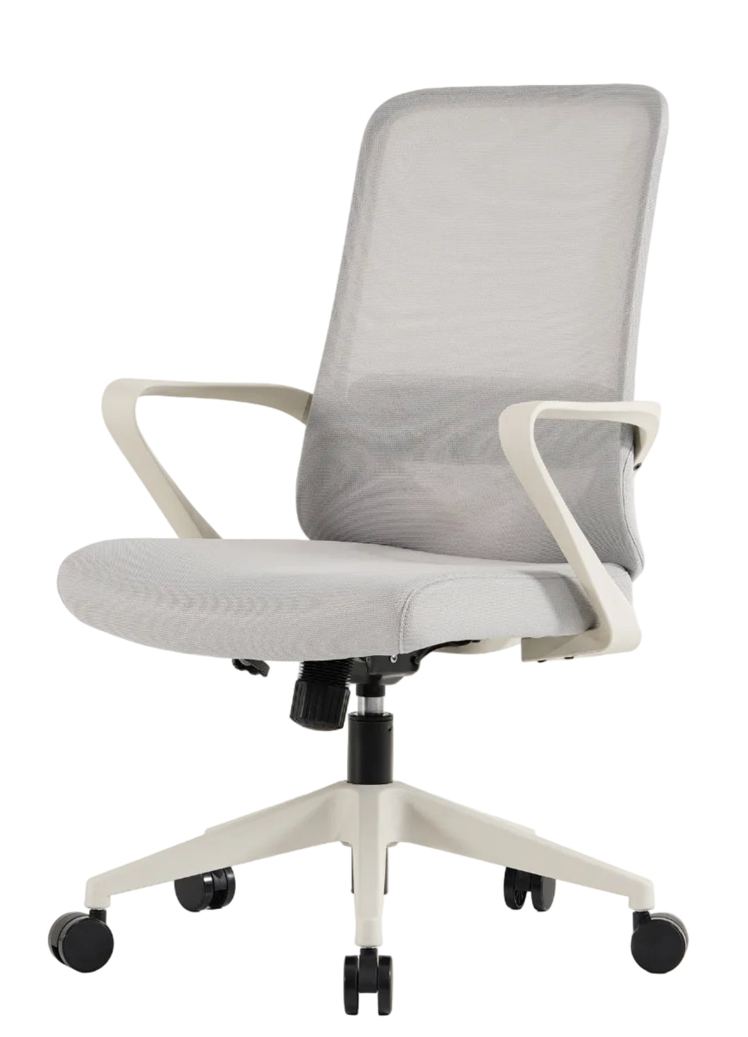 Luna Ergonomic Mesh Gaslift Office Chair White