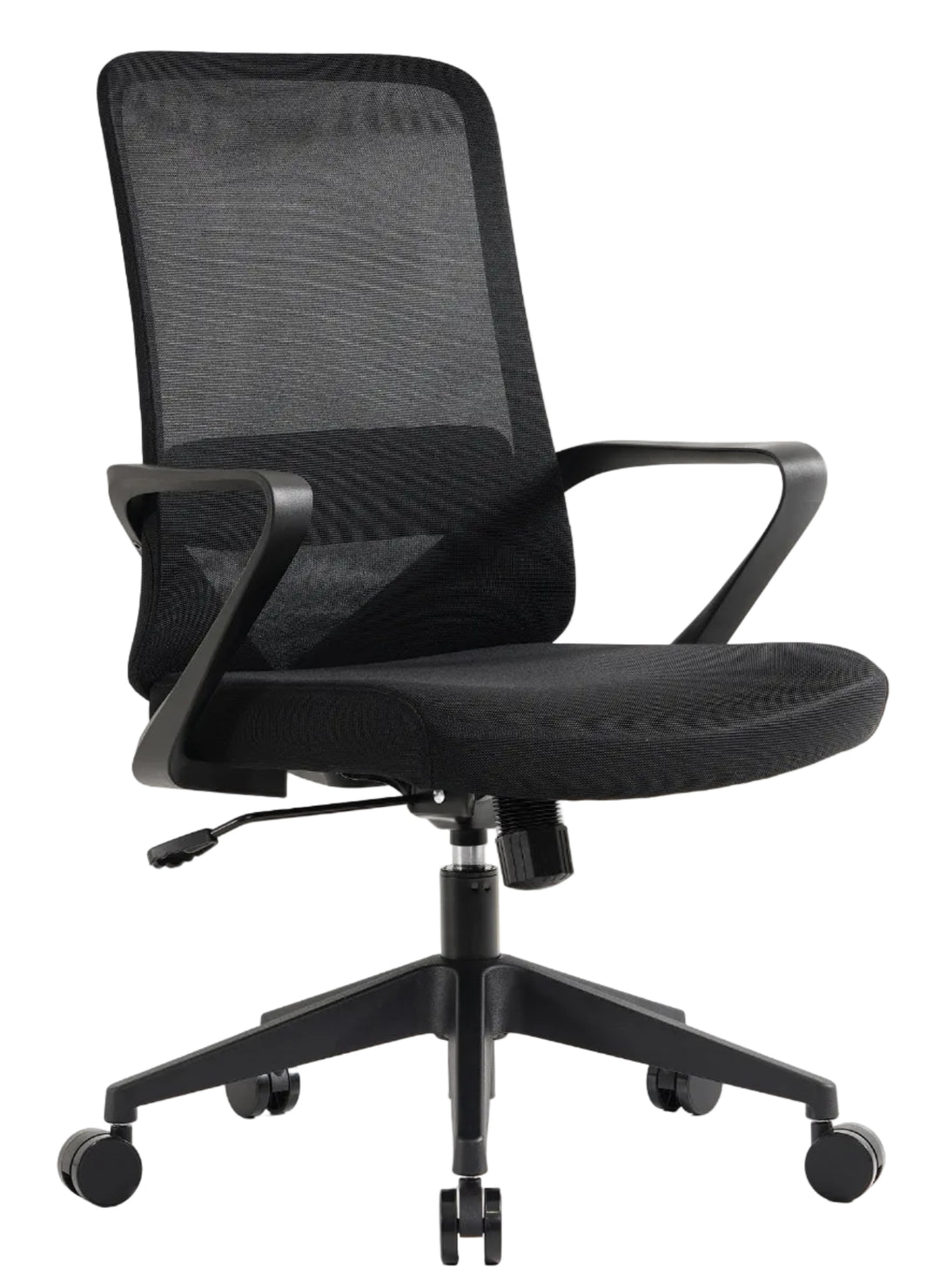 Luna Ergonomic Mesh Gaslift Office Chair Black