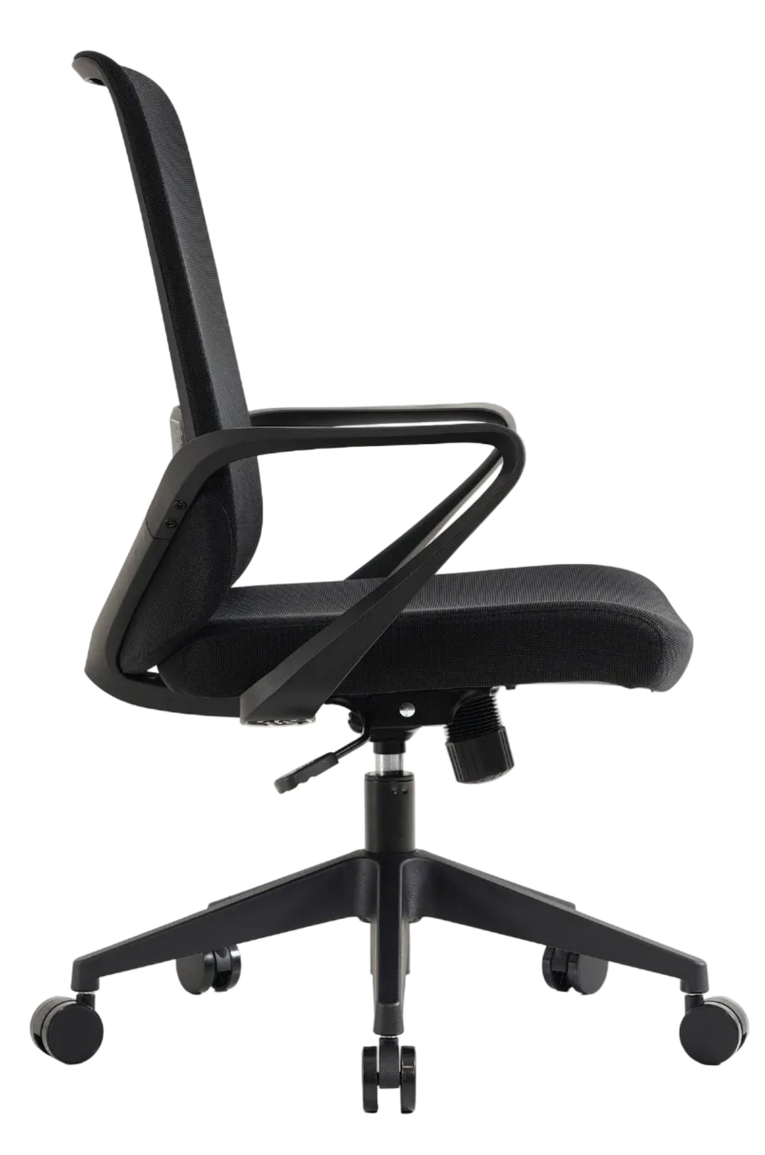 Luna Ergonomic Mesh Gaslift Office Chair Black