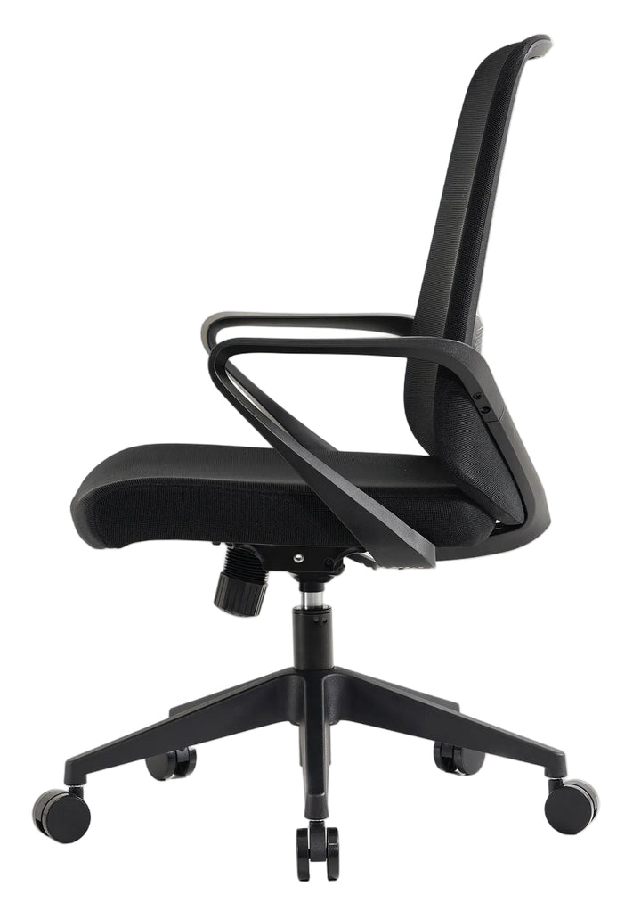 Luna Ergonomic Mesh Gaslift Office Chair Black
