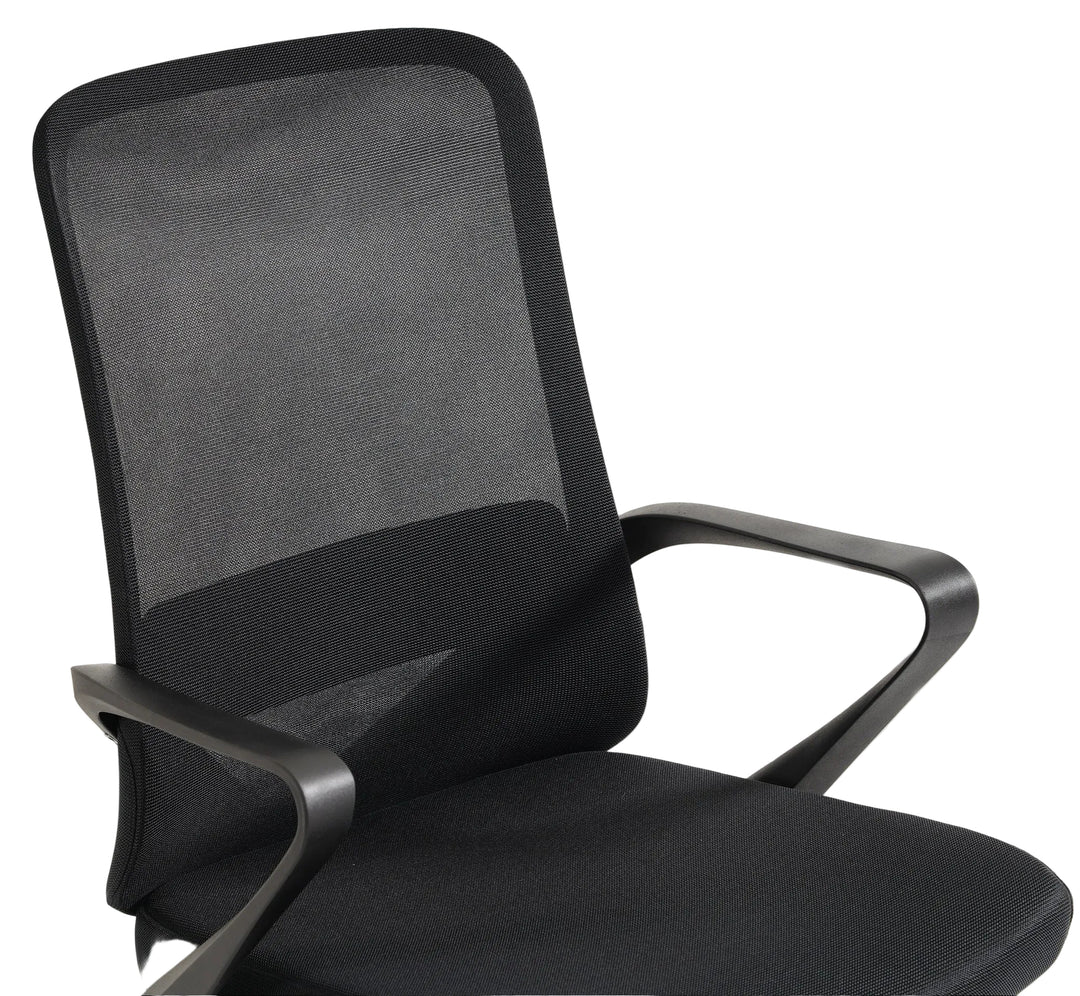 Luna Ergonomic Mesh Gaslift Office Chair Black