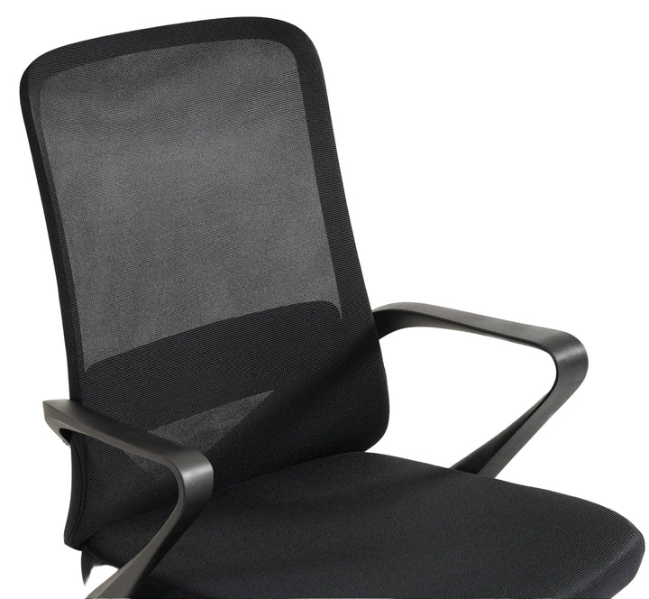 Luna Ergonomic Mesh Gaslift Office Chair Black