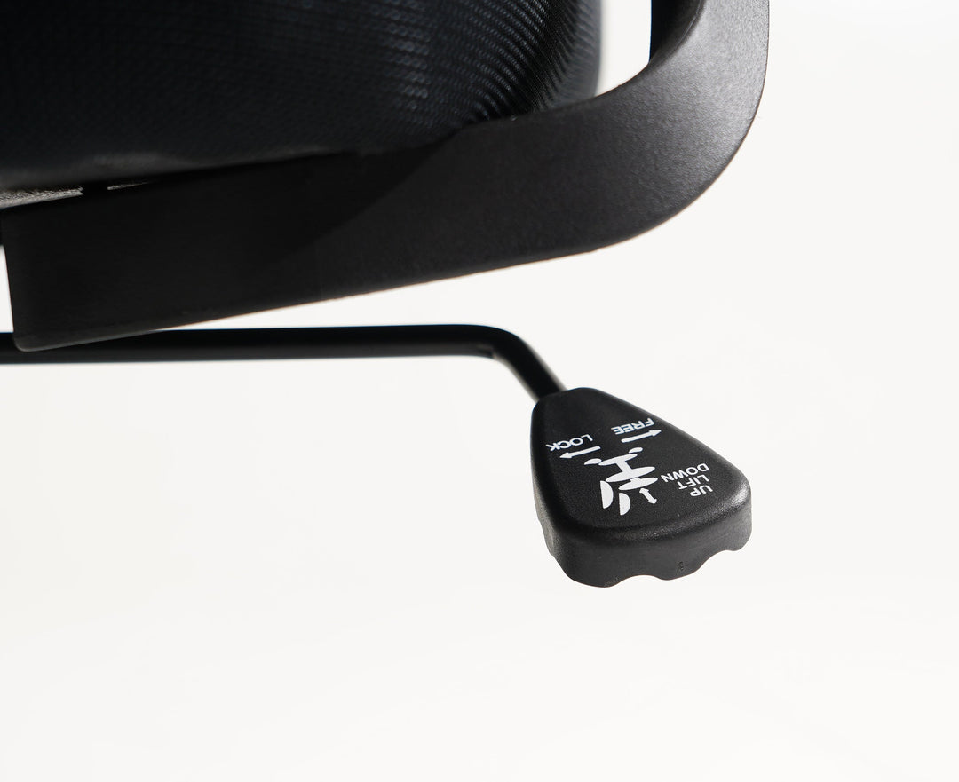 Luna Ergonomic Mesh Gaslift Office Chair Black