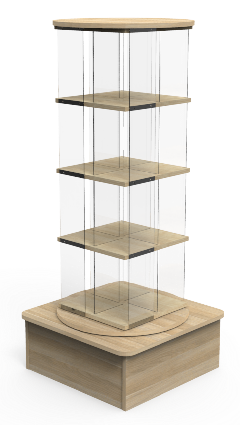 Education Spinner Large 4 Tier