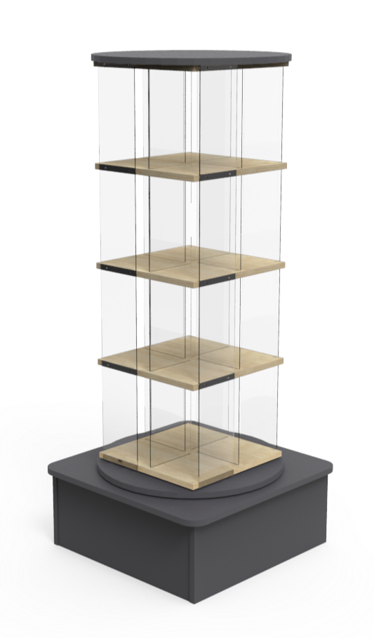 Education Spinner Large 4 Tier