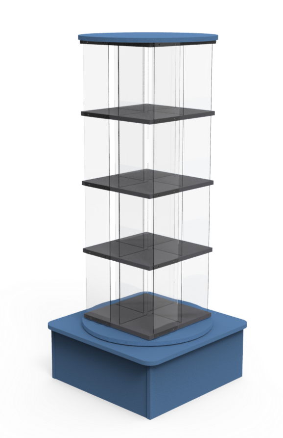 Education Spinner Large 4 Tier