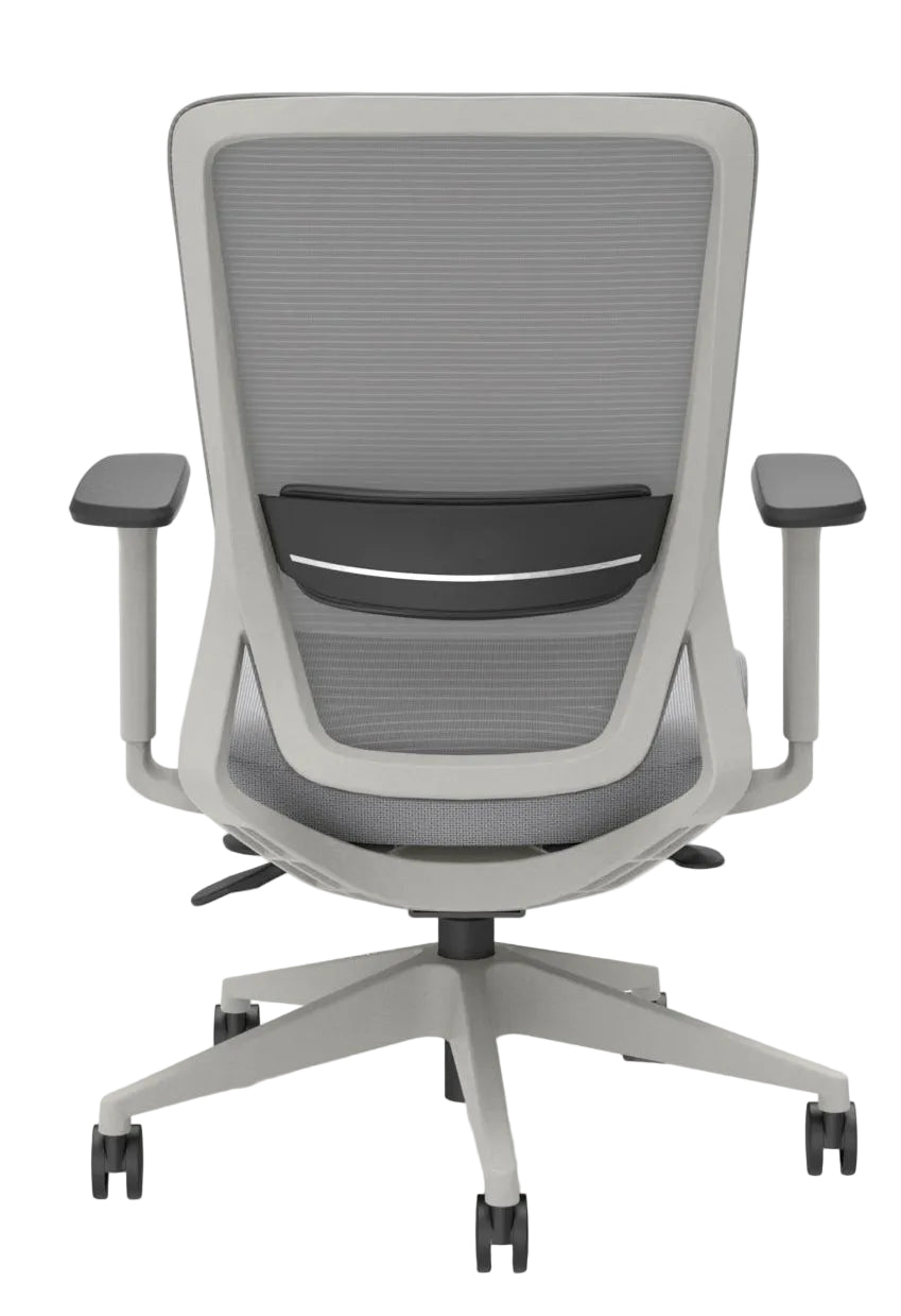 Ella White Mesh Ergonomic Gaslift Chair