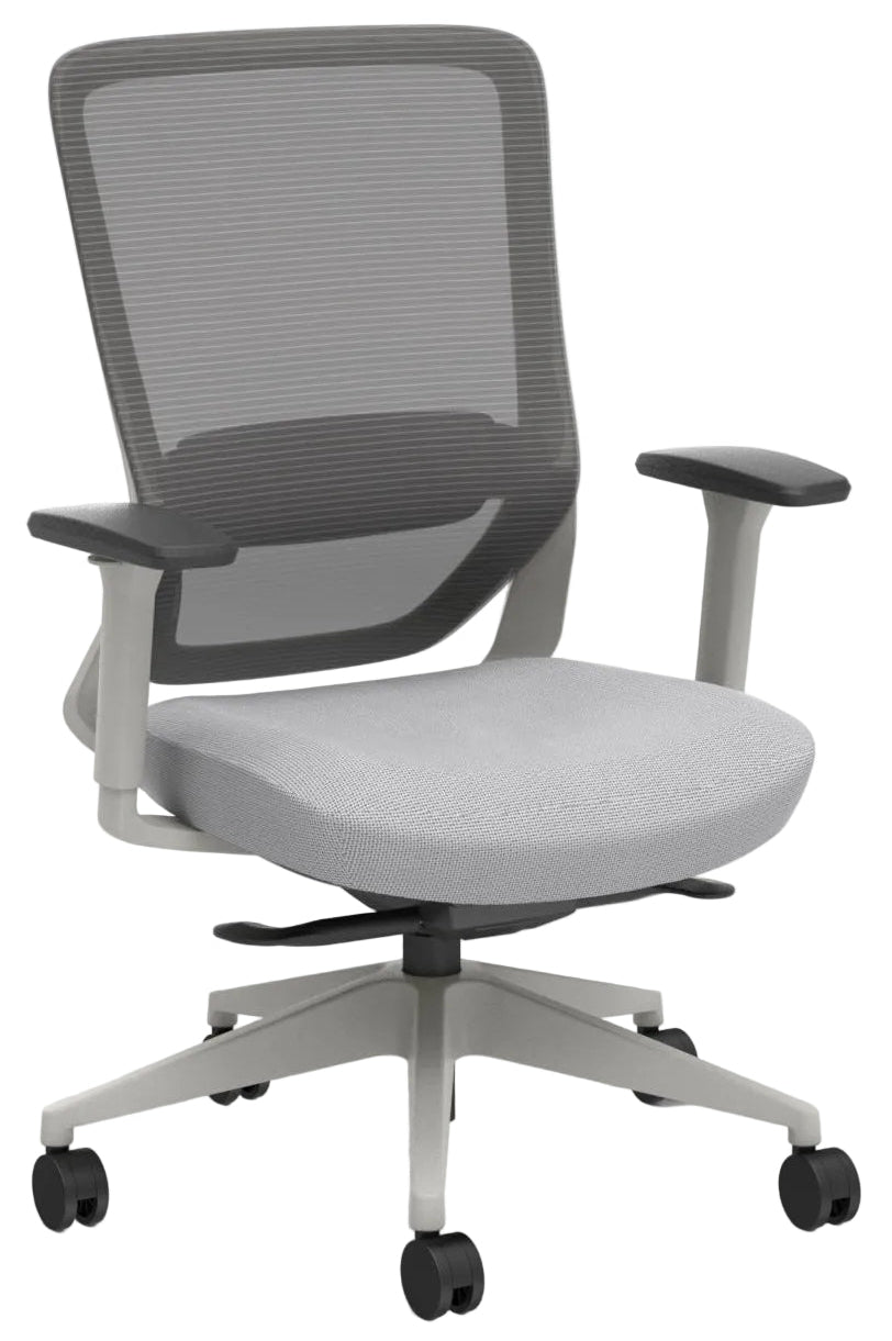 Ella White Mesh Ergonomic Gaslift Chair