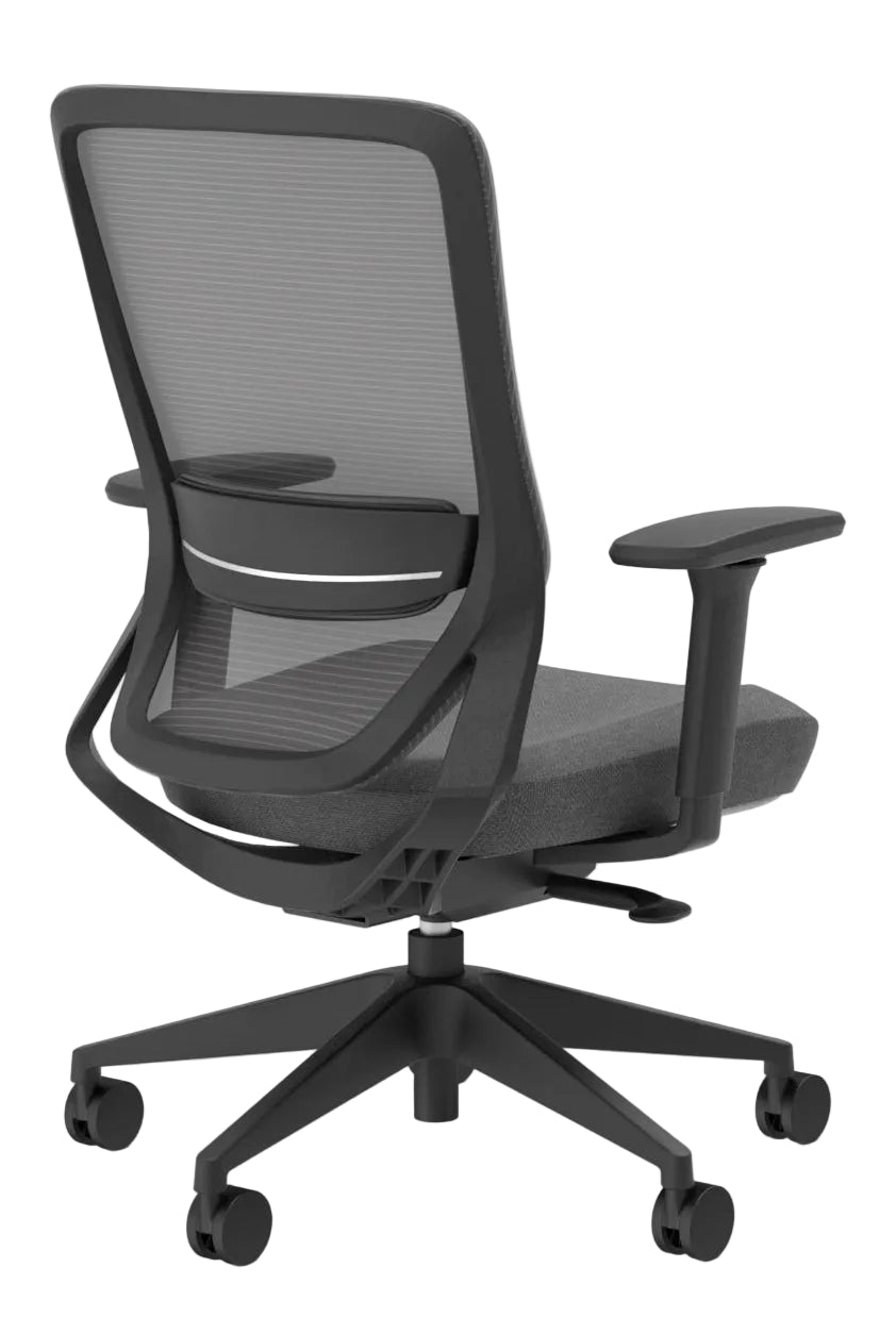 Ella Black Mesh Ergonomic Gaslift Chair