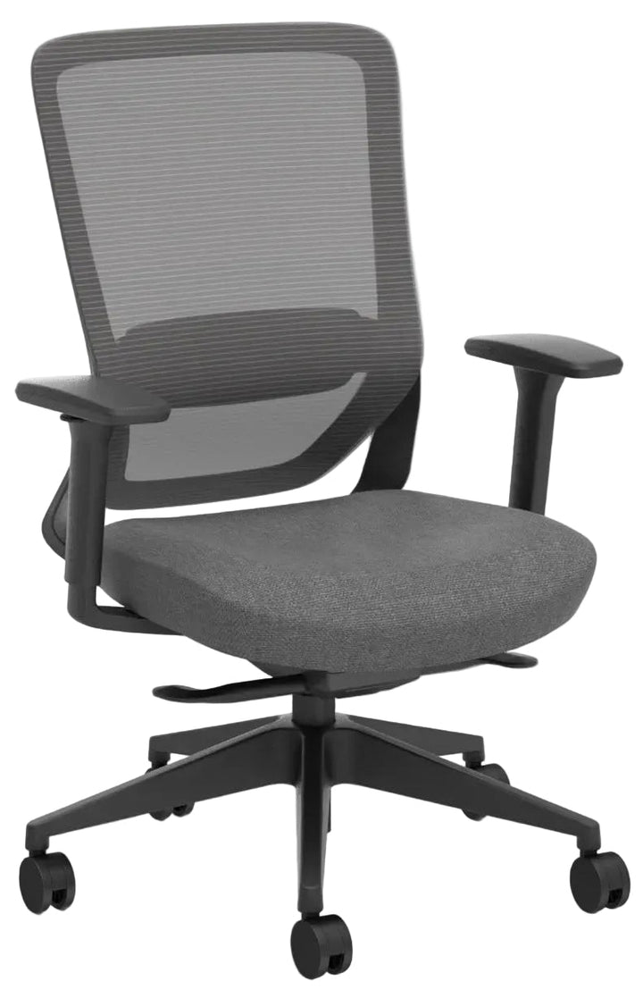Ella Black Mesh Ergonomic Gaslift Chair