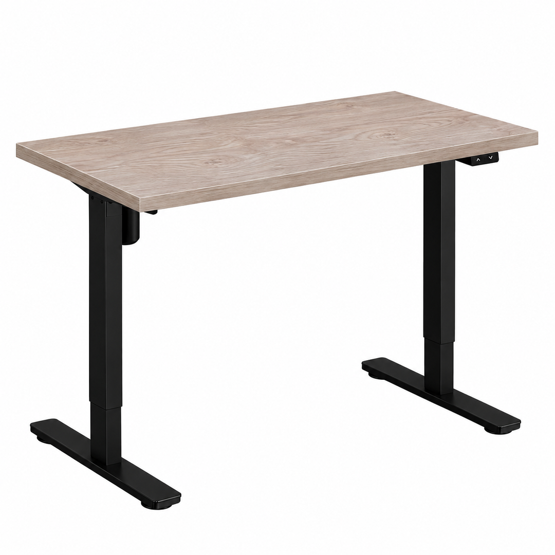 Escalate England Oak Electric Height Adjustable Desk